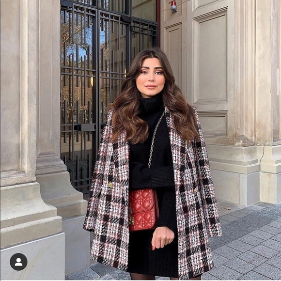 Zara double breast button blazer bloggers favorite - Picture 14 of 16